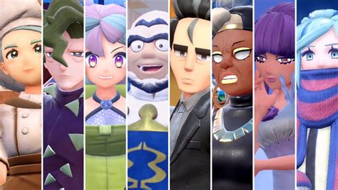 pokemon violet gym leaders|Scarlet/Violet Gym Leaders, Team Star Bosses